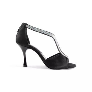 Portdance PD806 Pro Premium Latin Dansschoenen Dames Zwart