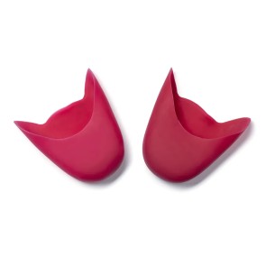 Techdance Siliconen Teenbeschermers Prestige TH-001 Rosso