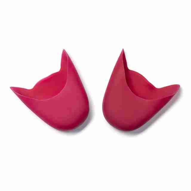 techdance th-001 rosso prestige spitzen teenbeschermers siliconen