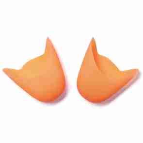 Techdance Siliconen Teenbeschermers Prestige TH-001 Orange Fluo
