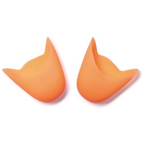 Techdance Siliconen Teenbeschermers Prestige TH-001 Orange Fluo