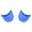 Techdance TH-100 elegant Blauw  teenbeschermers van gel