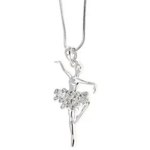 Alista Ballet Ketting van Ballerina Hanger met Strass B32068