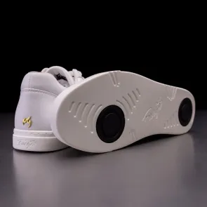 Fuego lage witte danssneakers liggend