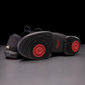 Fuego volledig zwarte splitzool dans sneakers unisex