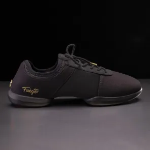 Fuego volledig zwarte splitzool dansschoenen