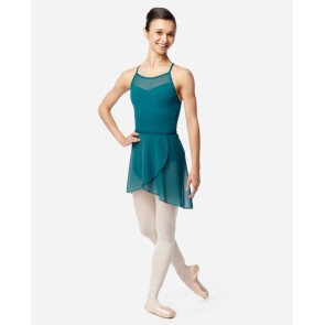 Lulli LUB857 wikkelrokje voor volwassenen Lisa aqua blauw 