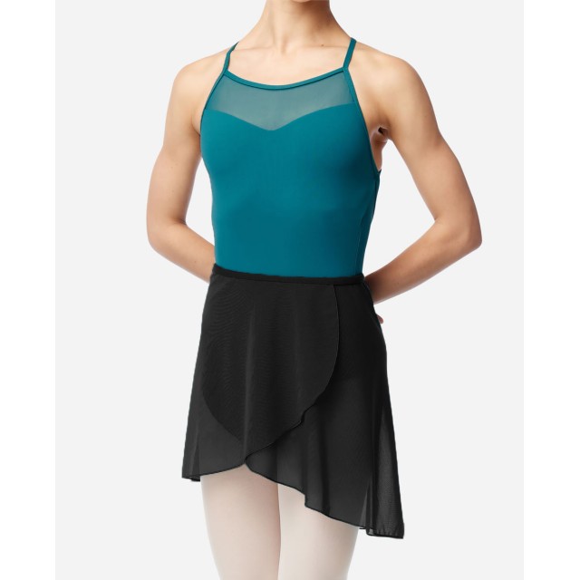 Lulli LUB857 wikkelrokje voor volwassenen Lisa zwart 