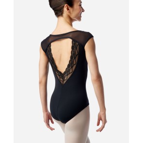 Lulli LUB678 balletpak voor dames mesh rug achterkant