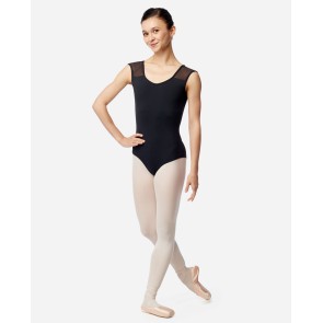 Lulli LUB678 balletpak voor dames mesh rug brede schouderbandjes 