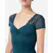 Lulli Dames Short sleeve Leotard Valeria borst