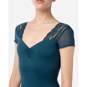 Lulli Dames Short sleeve Leotard Valeria borst