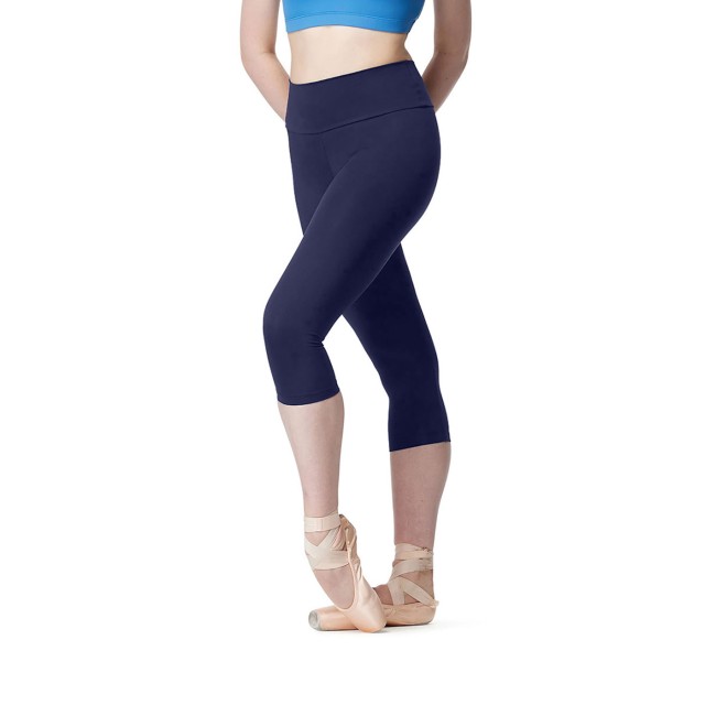 Lulli High Waist Capri Leggings Fannia zachte stof