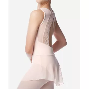 Lulli Meisjes Skirted Tank Leotard Kylie LUF683C zijkant