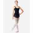 Lulli Meisjes Skirted Tank Leotard Kylie LUF683 zwart
