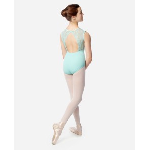 Lulli Meisjes Cap Sleeve Leotard Georgia LUF685C achterkant