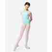 Lulli Meisjes Cap Sleeve Leotard Georgia LUF685C lichtblauw