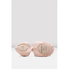 Bloch Dames Elastosplit Canvas Balletschoenen ES0251L met een gescheiden suede zool