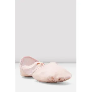 Bloch Dames Elastosplit Canvas Balletschoenen ES0251L roze