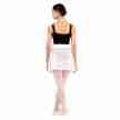 Rumpf Chiffon Skirt with elastic Waistband R3051 wit achter