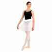 Rumpf Chiffon Skirt with elastic Waistband R3051 wit voor