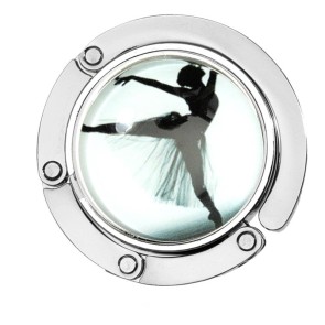 Alista tashouder met ballerina decoratie