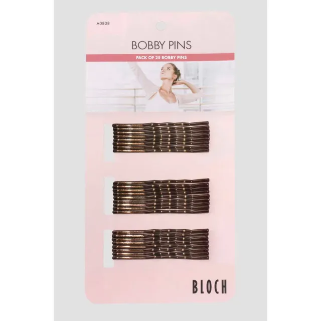 Bloch Bobby Pin A0808 25 stuks bruin