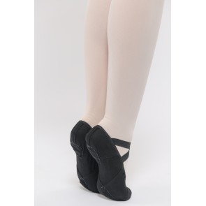 Dansez-Vous Vanie Elastische balletschoenen voor Kinderen met Splitzool