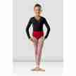 Bloch Meisjes Long Sleeve Wrap BU501C zwart