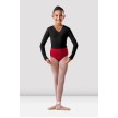 Bloch Meisjes Long Sleeve Wrap BU501C zwart