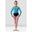 Bloch Meisjes Long Sleeve Wrap BU501C zeeblauw