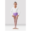 Bloch Meisjes Long Sleeve Wrap BU501C wit