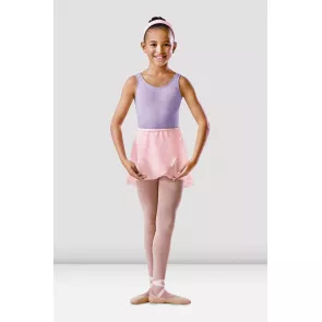 Bloch BU601C meisjes wikkelrokje roze 