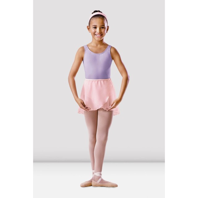 Bloch BU601C meisjes wikkelrokje roze 