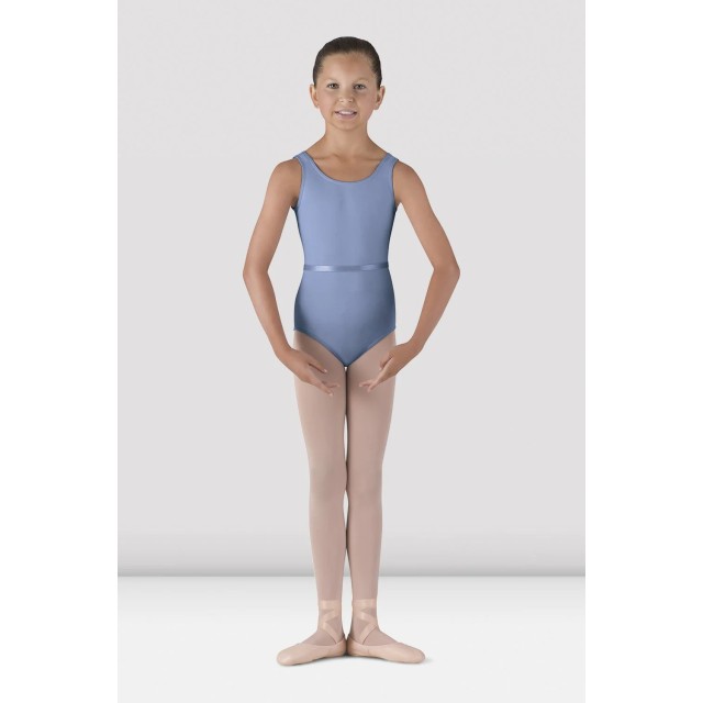 Bloch BU104C lichtblauw Klassiek Meisjes Mouwloos danspakje