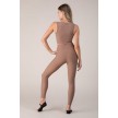 Bloch TCO1801 lange legging voor volwassenen beige achterkant 