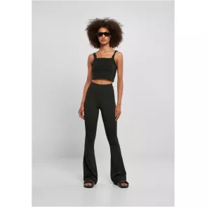 Urban Classics Ladies Recycled High Waist Flared Leggings