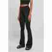 Urban Classics Ladies Recycled High Waist Flared Leggings side left