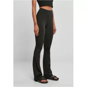 Urban Classics Ladies Recycled High Waist Flared Leggings side right