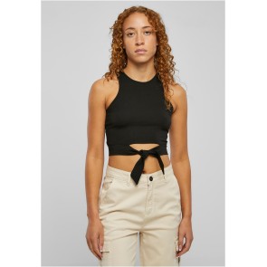 Urban Classics Ladies Cropped Knot Top