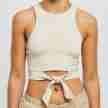 Urban Classics Ladies Cropped Knot Top