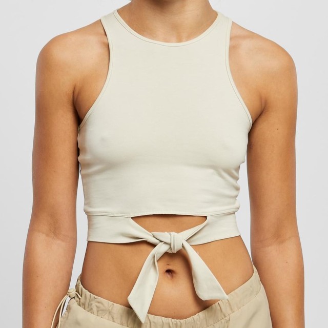 Urban Classics Ladies Cropped Knot Top