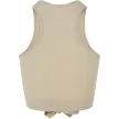 Urban Classics Ladies Cropped Knot Top softseagrass