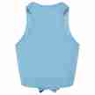 Urban Classics Ladies Cropped Knot Top balticblue