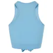 Urban Classics Ladies Cropped Knot Top balticblue