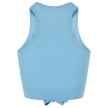Urban Classics Ladies Cropped Knot Top balticblue