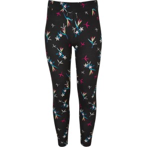 Meisjes zachte AOP Legging met bloemen