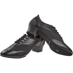 Diamant Dames Trainings Dansschoenen Splitzool 188-234-588 VarioPro Classic zwart met veters