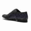 Rumpf Miguel 2156 Black Snake heren Dansschoenen lage hak