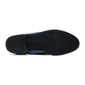 Rumpf Pepe Heren DansSchoenen 2152 blauw doorlopende zool